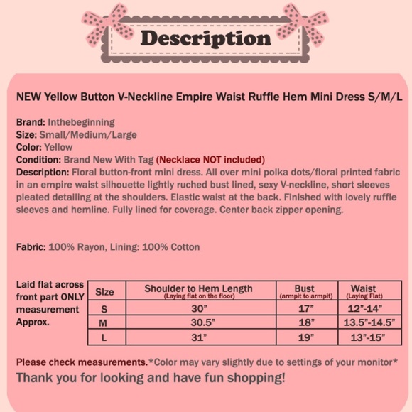 Last☝️Yellow Floral Button Front Ruffle Mini Dress - Picture 8 of 8